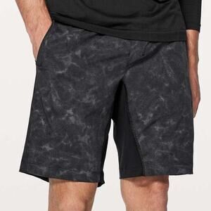 Lululemon T.H.E. Short Reflective 9" Subtonic Reflective Black Men's Small EUC